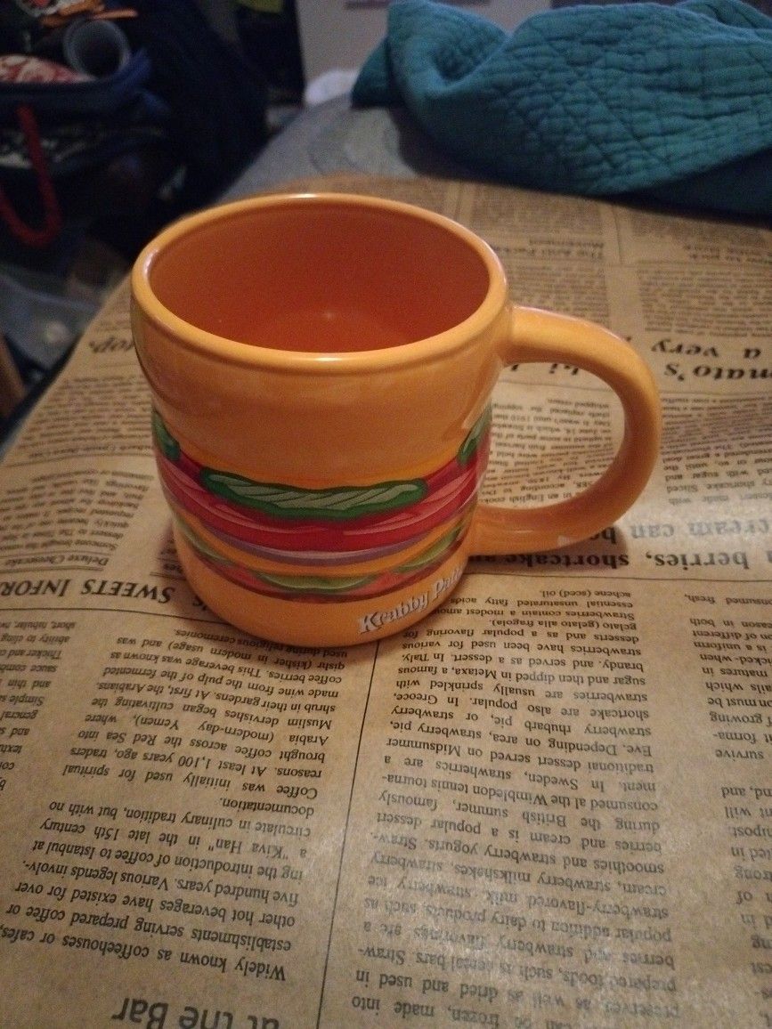 Official SpongeBob Krabby Patty Cup