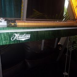 Low low cost steel pedal guitar