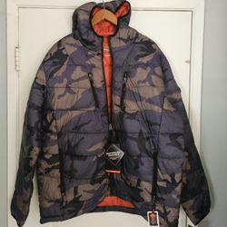 Men's Extra Large Army Camouflage Jacket Xl Chamarra