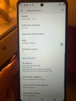 Motorola G play 2023