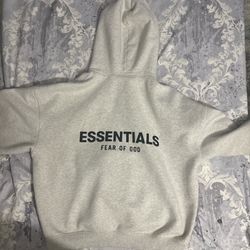 Light Oatmeal Essential Hoodie 