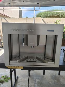 Dacor stainless steel built in espresso machine