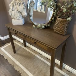 Beautiful solid Wood Console Table 