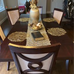 Dining Table 6 Chairs