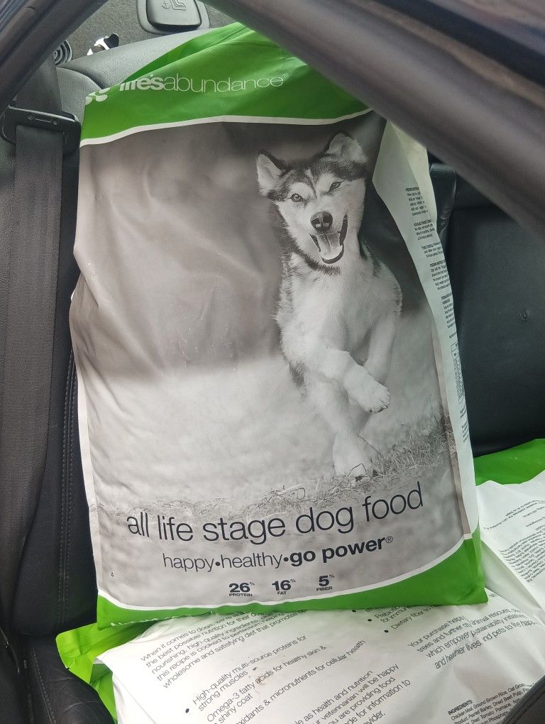 Life Abundance 40 Lb Bag Dog Food