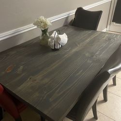 Kitchen Wood Table 