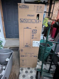 Brand new 30g hot water tank