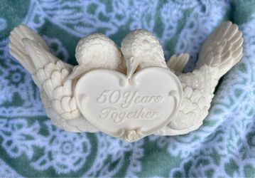 Millennium 50th Anniversary Doves Roman Vintage 1999