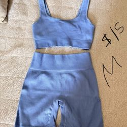 Baby Blue Gym Set Size M &15 