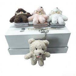 Bear Mirror With Key Chain 