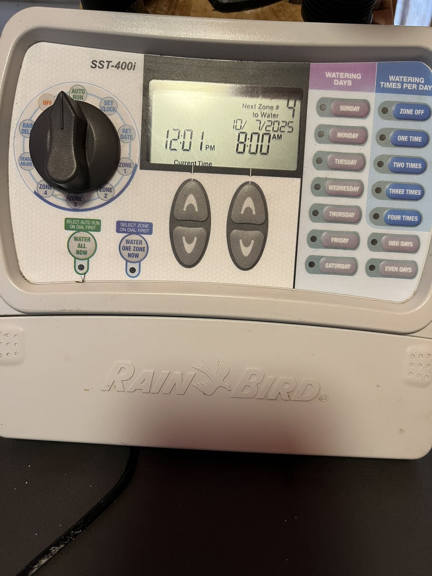 Rain Bird SST-400i 4-Zone Sprinkler Timer 