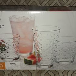 Set Of Glasses And A Cotton Candy Machine 