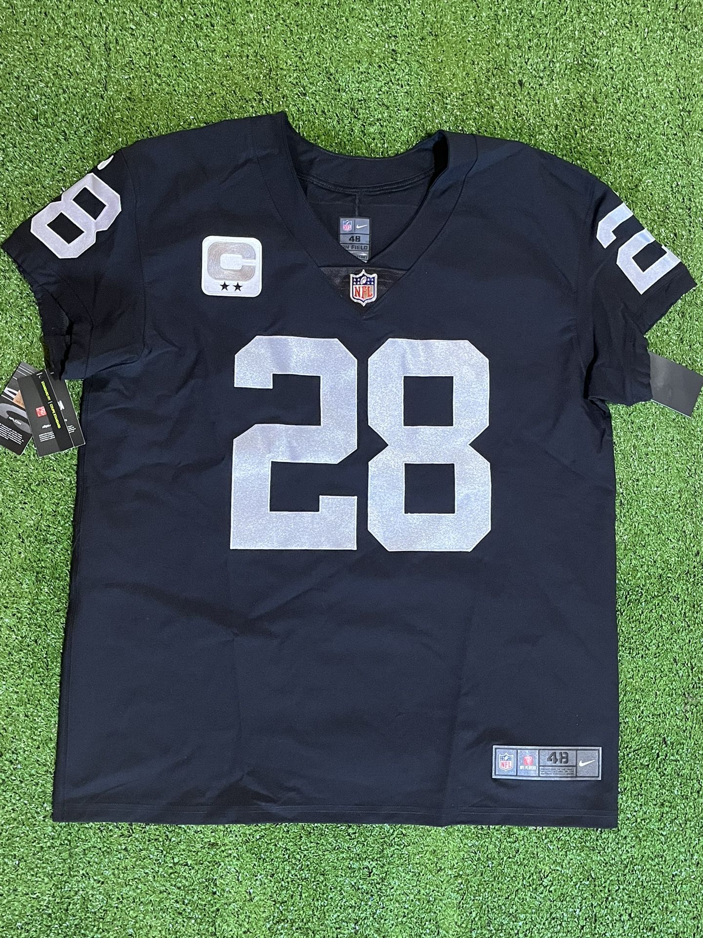 Raiders jersey with hot sale las vegas patch