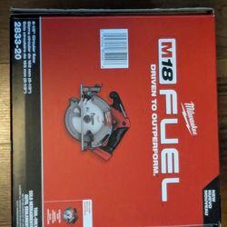 Milwaukee M18 Fuel  Circular Saw Tool Only