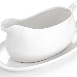 Gravy Bowl With Plate 