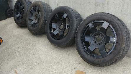 20" 6-lug wheels