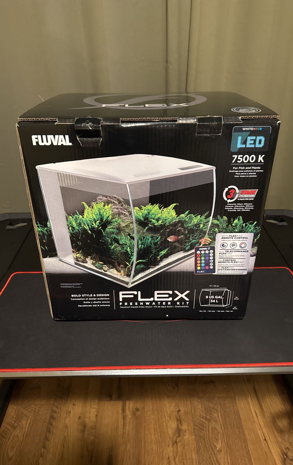 Fluval Flex Freshwater Aquarium Kit