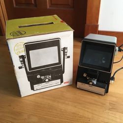Vintage Vernon 808 Super Eight Movie Viewer Editor with Box