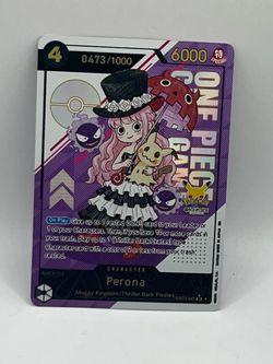 Non TCG One Piece Perona Fan Art Card