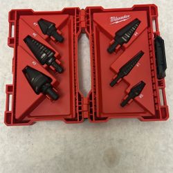 Milwaukee Six Piece Step Bit Set