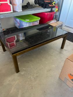 Crate and barrel coffee table