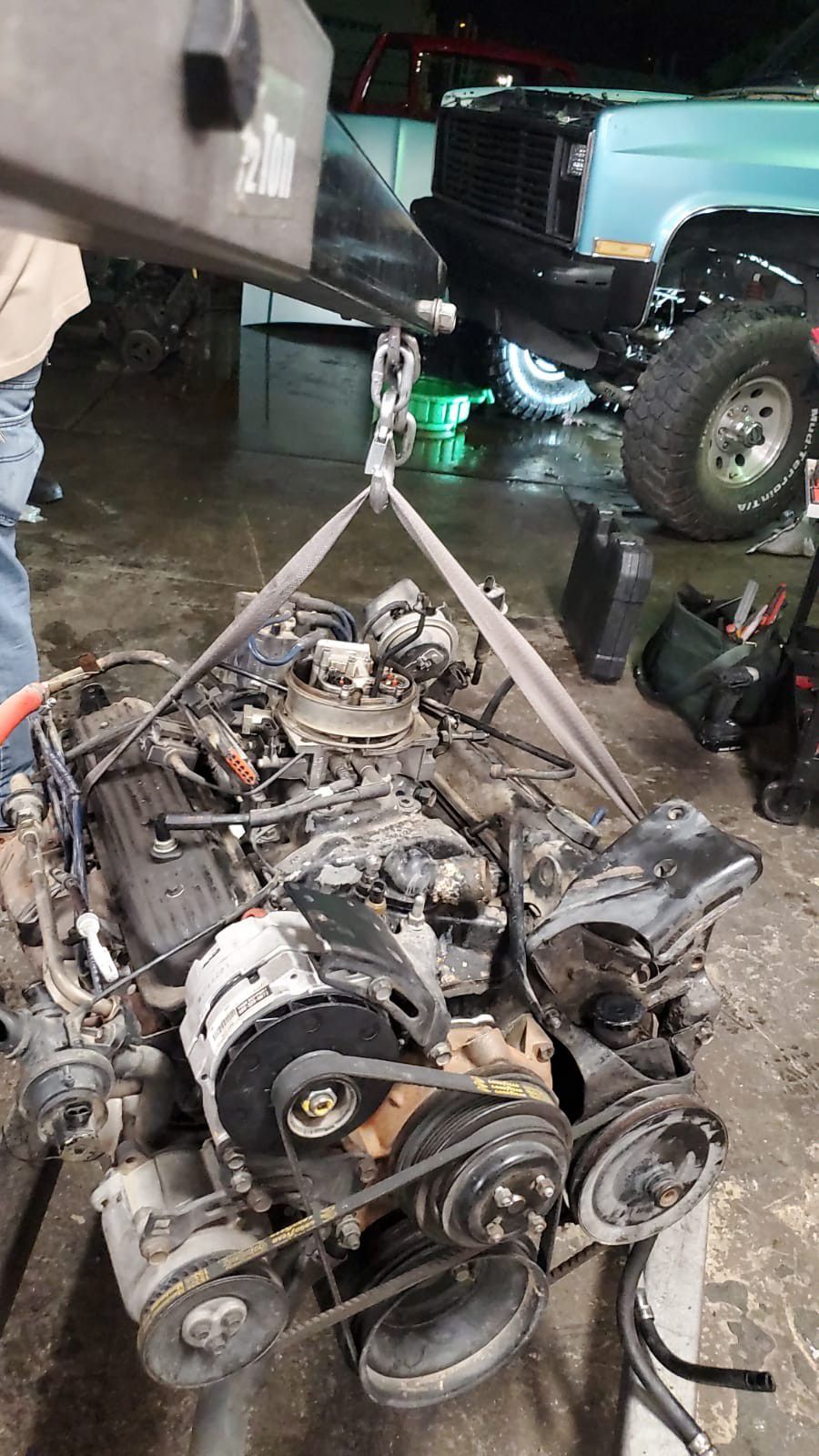 1987 5.7 engine with 700r4 transmission( rebuilt) update as of now engine is sold just transmission
