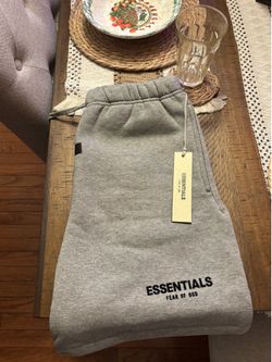 Fear of God Essentials Grey Sweatpants