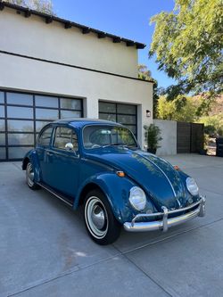 Classic 1965 VW Beetle, Sea Blue