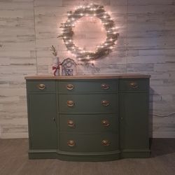 Refinished Mahogany Buffet By Rockford Republic Furniture 