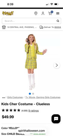 Kids Cher Clueless Halloween Costume