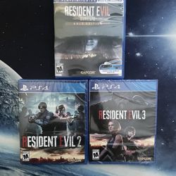 Resident Evil PS4 Game Lot 