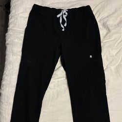 Men’s Figs Bottoms Black Size M