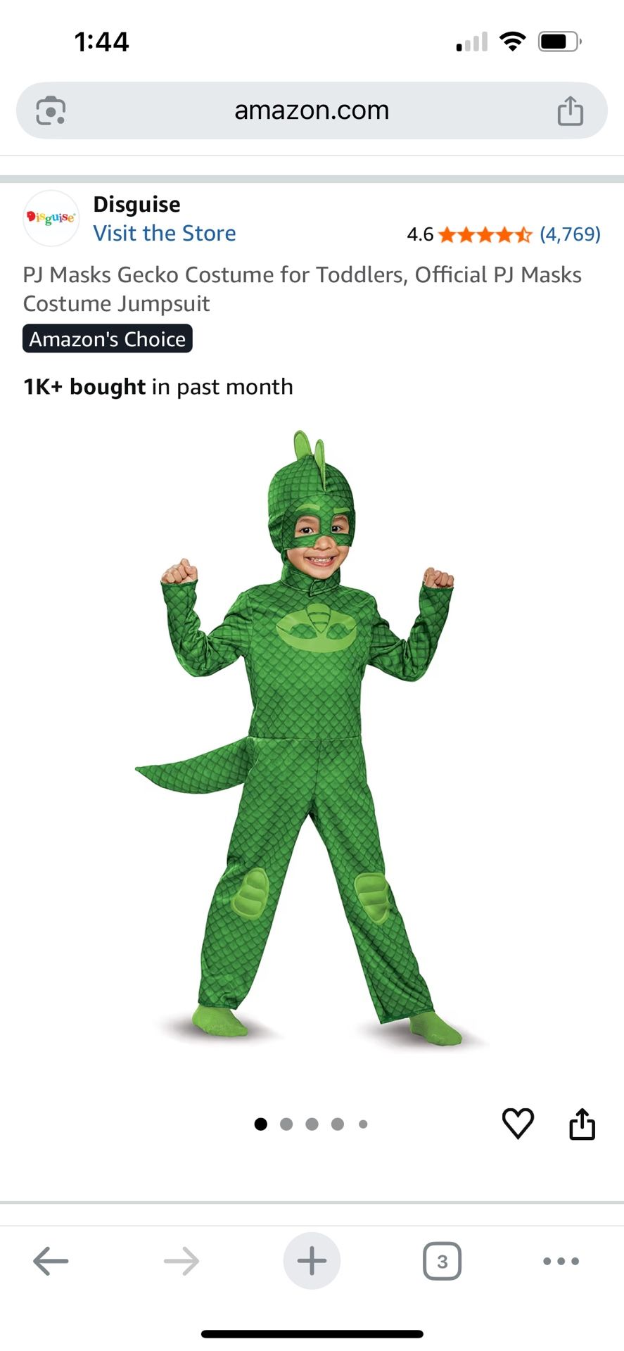 Halloween Costume (gecko Costume)