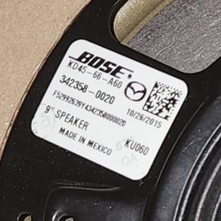 Bose 9 Inch Speaker