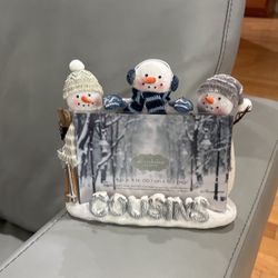 Snowman Cousin Frame