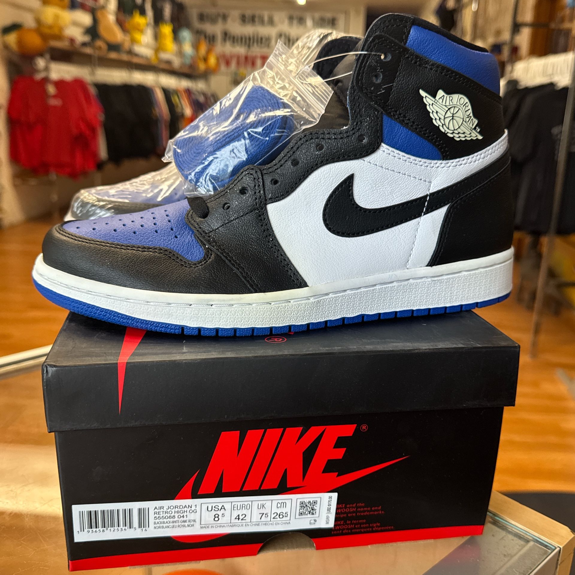 New Jordan Royal Toe Size