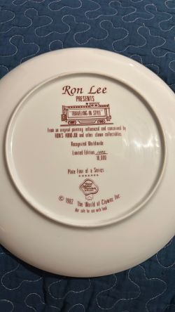 Ron Lee “Traveling in style” 1982 The clown of circus Inc.