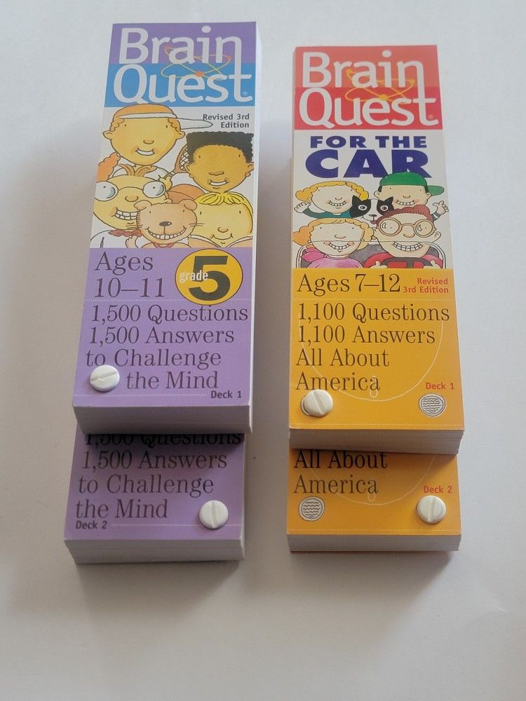 Brain Quest Knowledge Cards