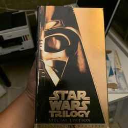 VHS STAR WARS TRILOGY 1997 SPECIAL EDITION, BOX SET 20Th CenturyFox Video Releas