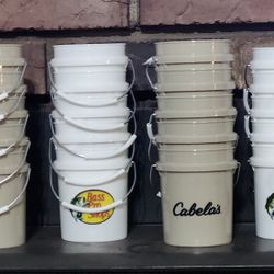 Bass Pro Shop And Cabela Mini Buckets