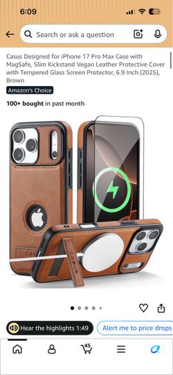 iPhone 17 pro max case and screen protector