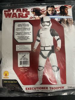 Halloween Star Wars Executioner Trooper Child Costume Medium