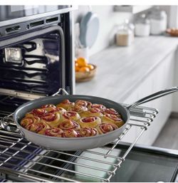 GreenPan The Big Fry 14" Pan with Helper Handle @A9-470