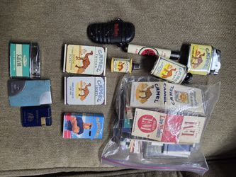 Vintage Lighter/match Collection