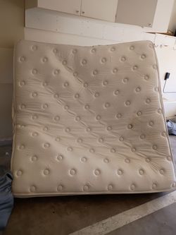 $40 for everything!King Bed Frame with Wood Headboard