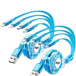Miger 3-in-1 Retractable Multi Charging Cable - NEW