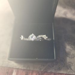 3 Piece Mossanite Wedding Set