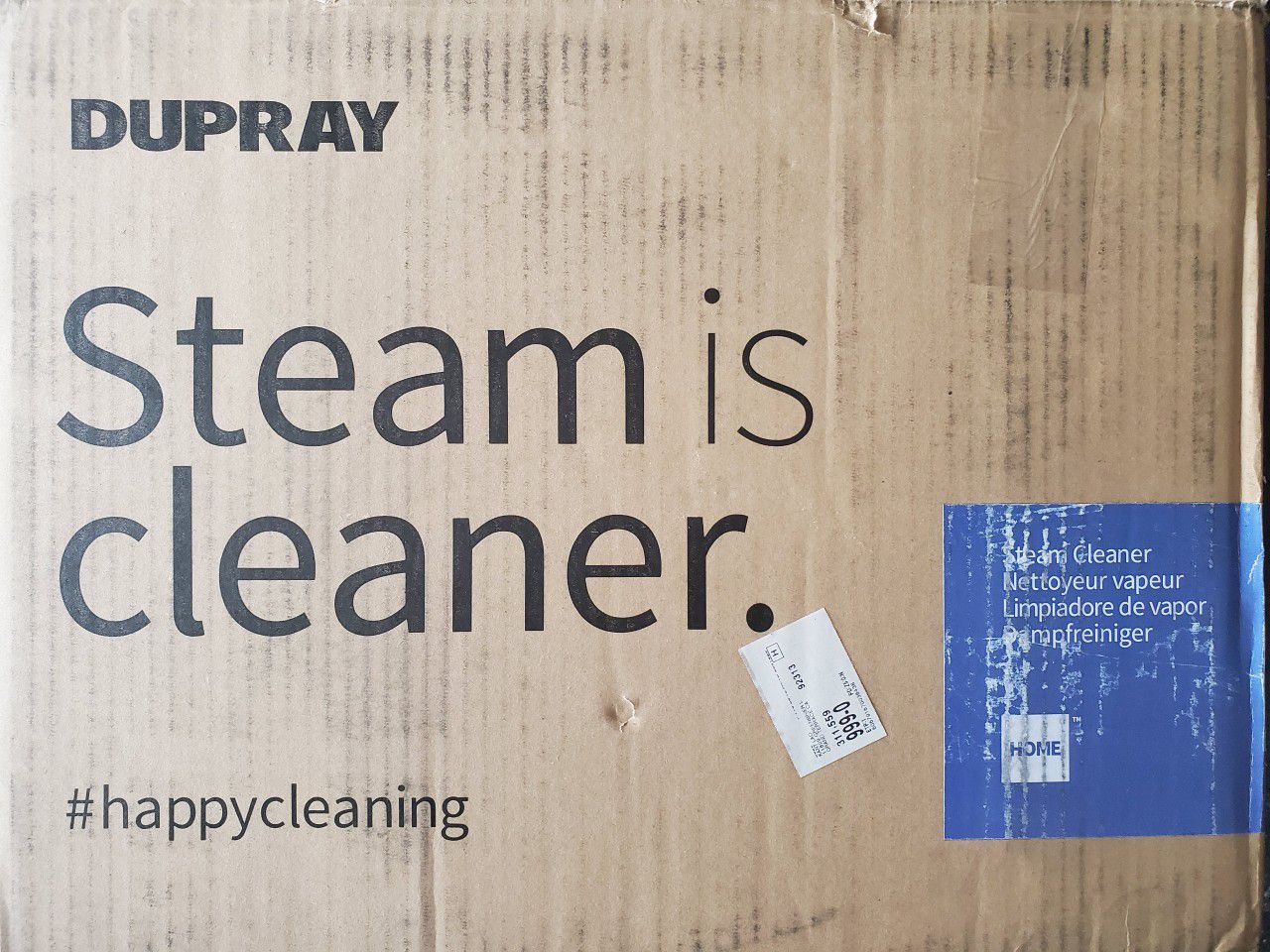 Dupray steam is cleaner