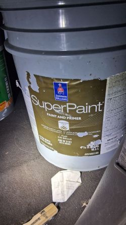 Sherwin Williams super paint exterior paint and primer