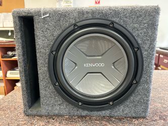 Kenwood 10” single subwoofer